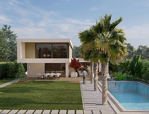 ÇEŞME VİLLA PEYZAJ TASARIM PROJESİ